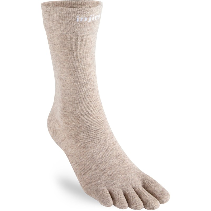 [IS323000 - GRR] Everyday /  Lightweight / Crew / Upcycled Cotton Socks (Gray, S)