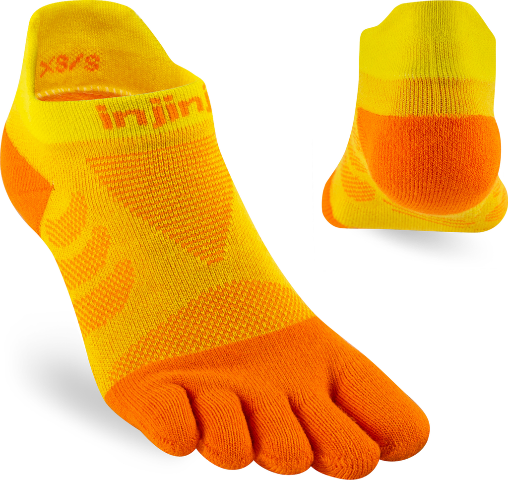 [IS401111 - GLC] Womens Ultra Run / Midweight / No-Show / Coolmax Socks (Glacier, XS/S)