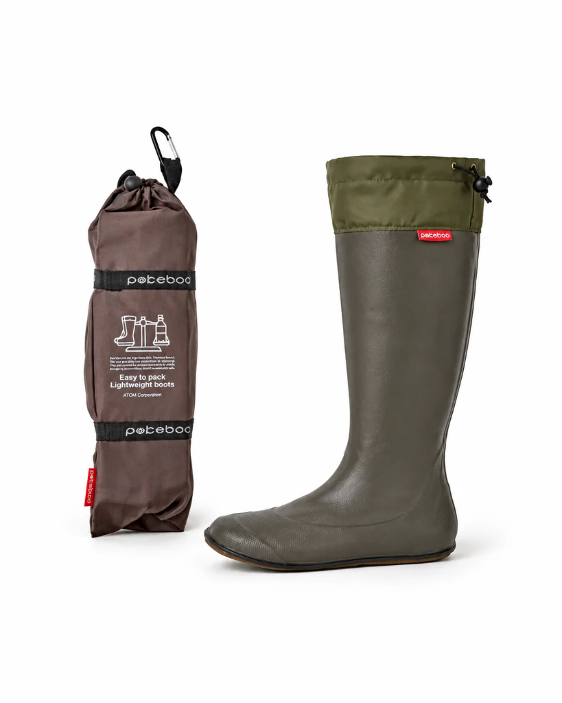 [375] Pokeboo - Lightweight Packable Rubber Rain Boots (SS (EU: 35.5-36.5))