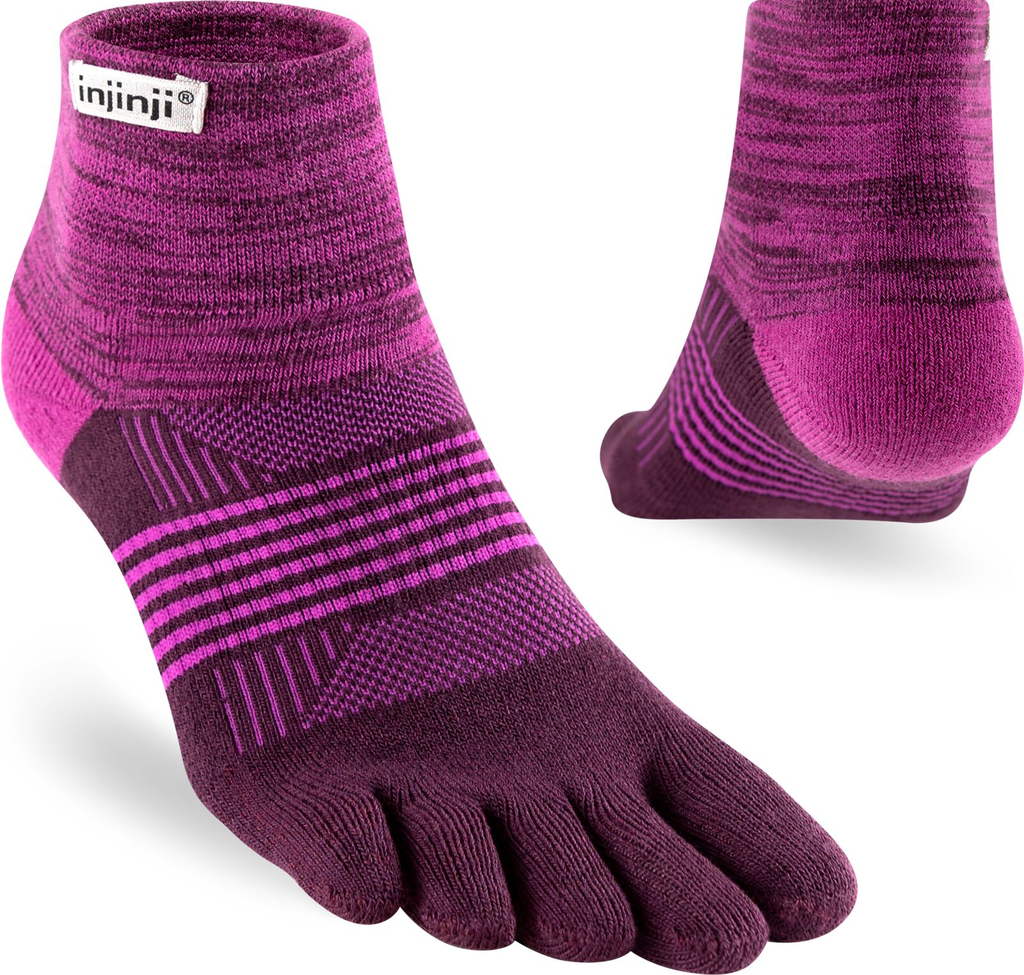 [IS213131 - VIO] Womens Trail / Midweight / Mini Crew / Coolmax Socks (Violet, XS/S)