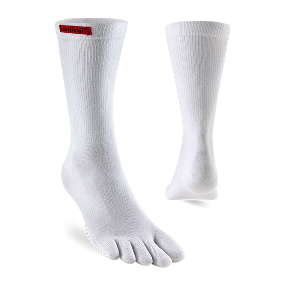 [IS052270-WHI] Sport / Crew / Coolmax Socks (All White, S)