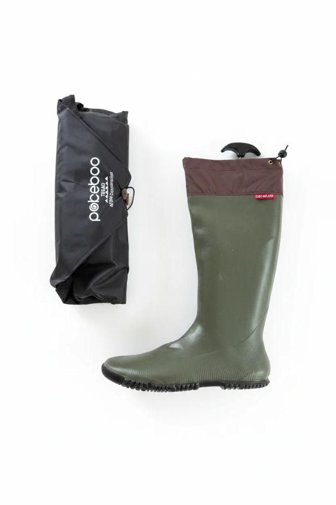 Pokeboo Treads - Lightweight Packable Rubber Rain Boots (SS (EU: 35.5-36.5))