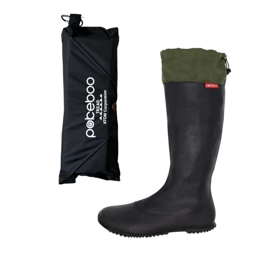 Pokeboo Treads - Lightweight Packable Rubber Rain Boots