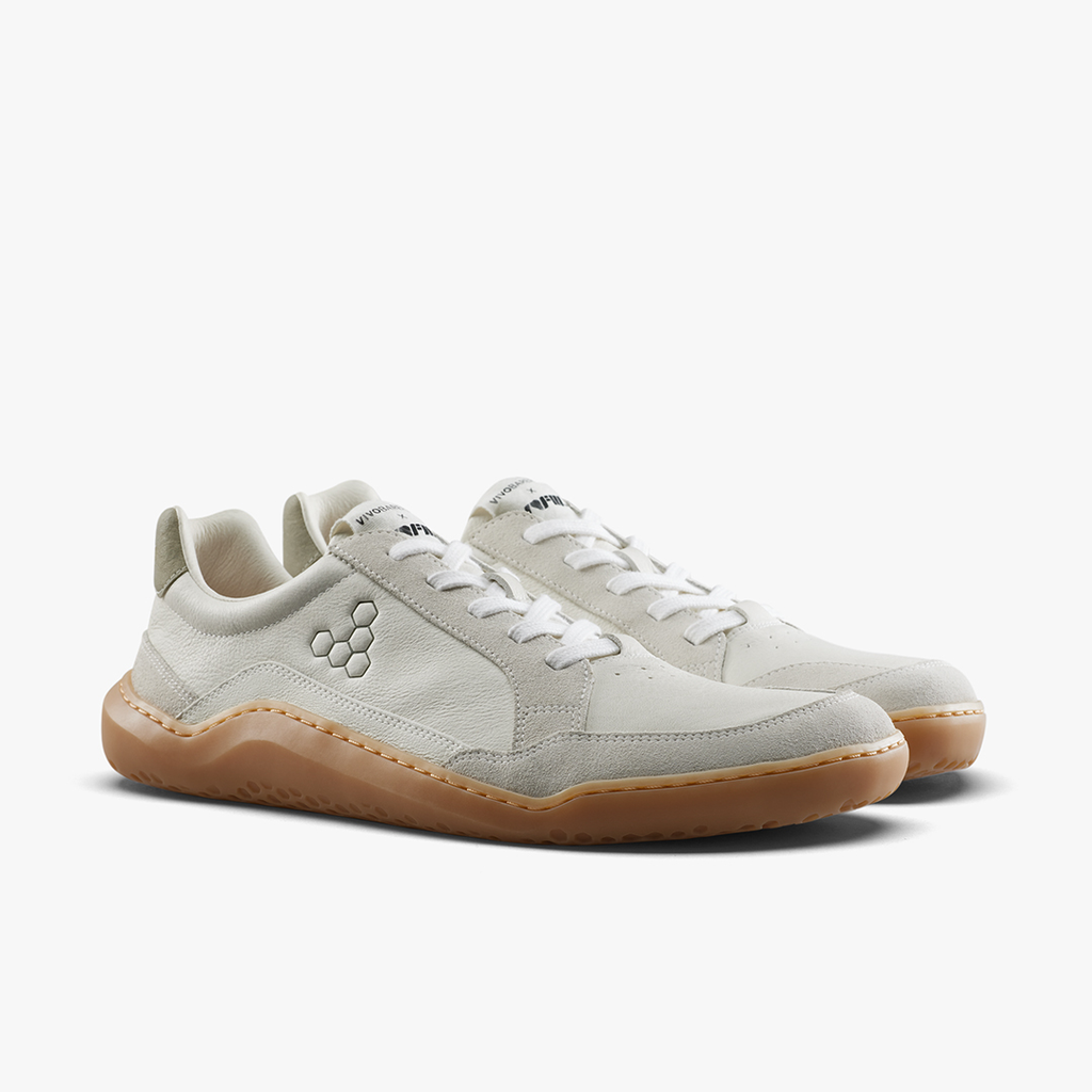 [209660-0235] Gobi II Sneaker Premium Leather Womens (Limestone, 35)